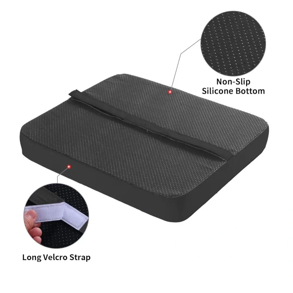 Indoor/Outdoor Chair Cushions BLACK (2-pack)
